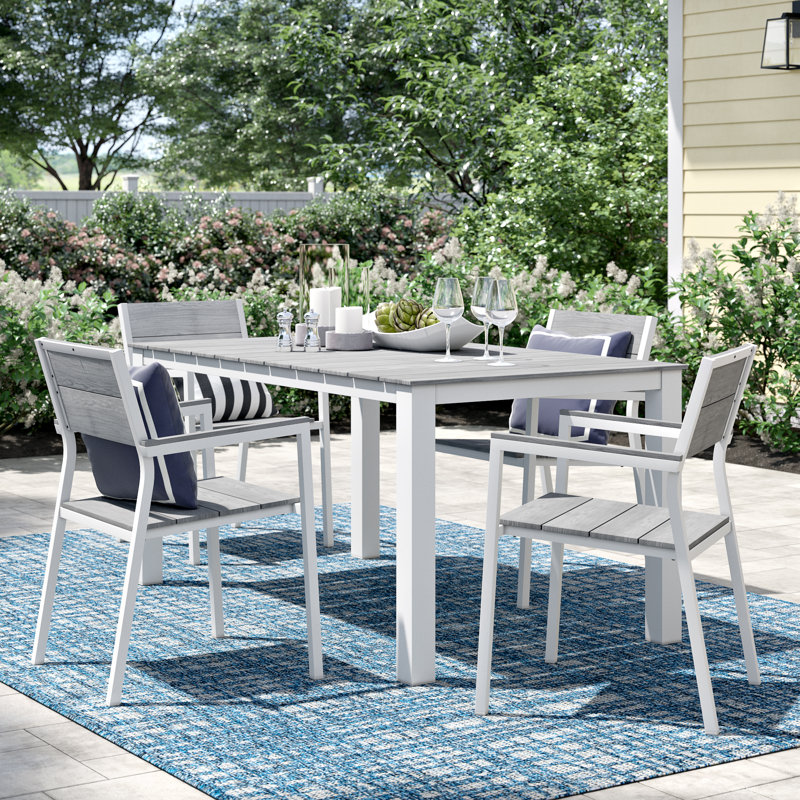 Sol 72 Outdoor Windsor 5 Piece Outdoor Dining Set & Reviews Wayfair
